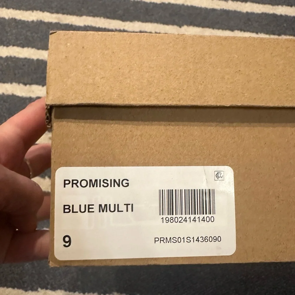 Steve Madden Promising Platform Heeled Mule Size 9